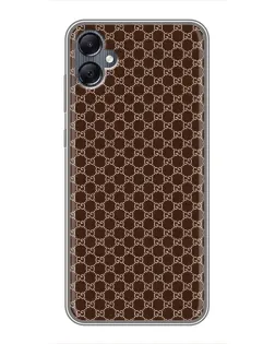 Чохол для Samsung Galaxy A05 з картинкою «Gucci — шоколадна сітка»