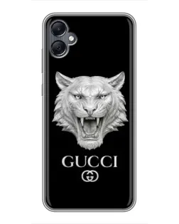 Чохол для Samsung Galaxy A05 з картинкою «Gucci — срібний лев»