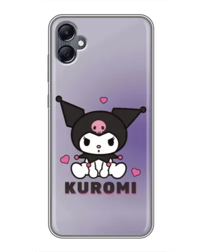 Чохол для Samsung Galaxy A05 з картинкою «Kuromi — фіолетовий арт»