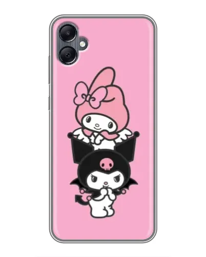Чохол для Samsung Galaxy A05 з картинкою «Тріо My Melody та Kuromi»