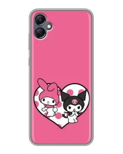 Чохол для Samsung Galaxy A05 з картинкою «Kuromi та My Melody»