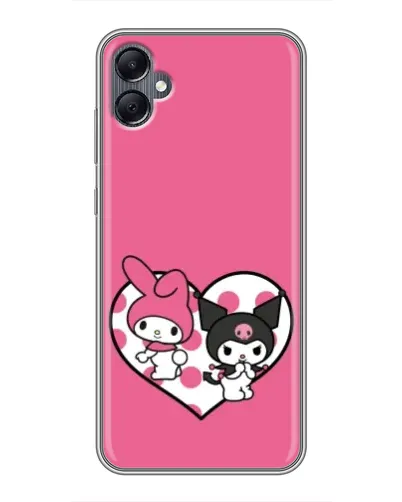 Чохол для Samsung Galaxy A05 з картинкою «Kuromi та My Melody»