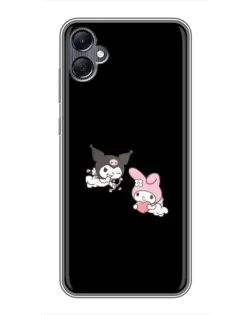 Чохол для Samsung Galaxy A05 з картинкою «My Melody та Kuromi»