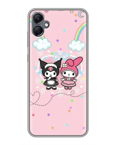Чохол для Samsung Galaxy A05 з картинкою «My Melody та Kuromi»