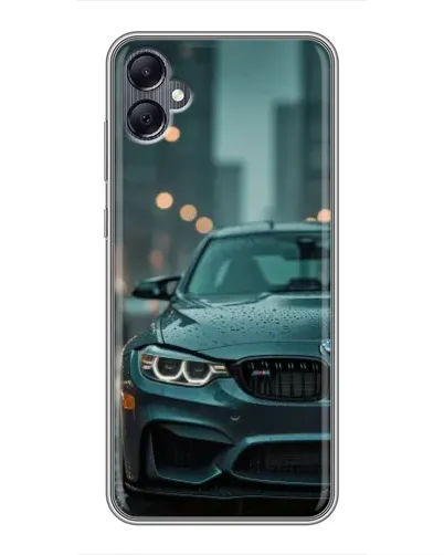 Чохол для Samsung Galaxy A05 з картинкою «BMW у вогнях міста»