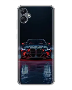 Чохол для Samsung Galaxy A05 з картинкою «BMW на мокрій дорозі»