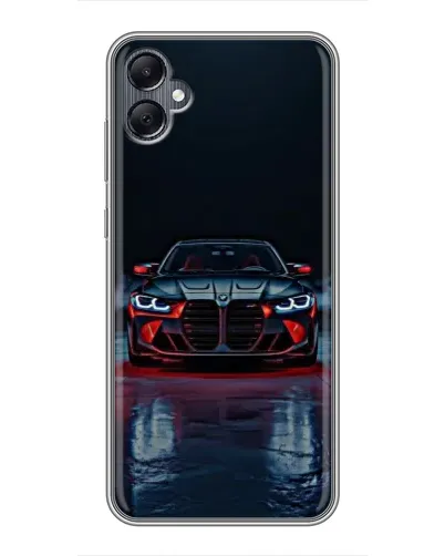Чохол для Samsung Galaxy A05 з картинкою «BMW на мокрій дорозі»