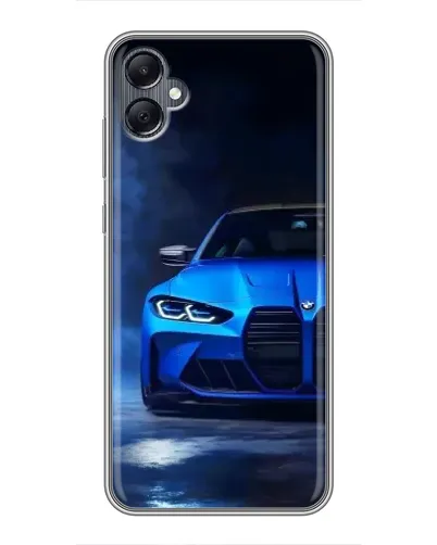 Чохол для Samsung Galaxy A05 з картинкою «Блакитна BMW M4»
