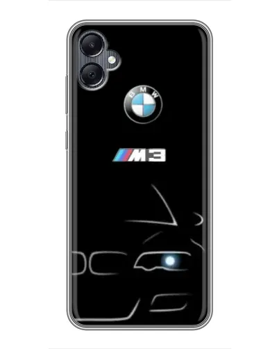 Чохол для Samsung Galaxy A05 з картинкою «Мінімалістичний принт BMW M3»