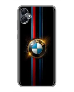 Чохол для Samsung Galaxy A05 з картинкою «BMW M-Power неон»
