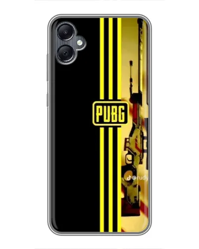 Чехол для Samsung Galaxy A05 с картинкой «PUBG — камуфляжный шлем»