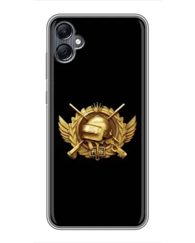 Чехол для Samsung Galaxy A05 с картинкой «PUBG — оранжевый градиент»