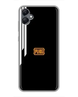 Чехол для Samsung Galaxy A05 с картинкой «PUBG — вертикальные линии»