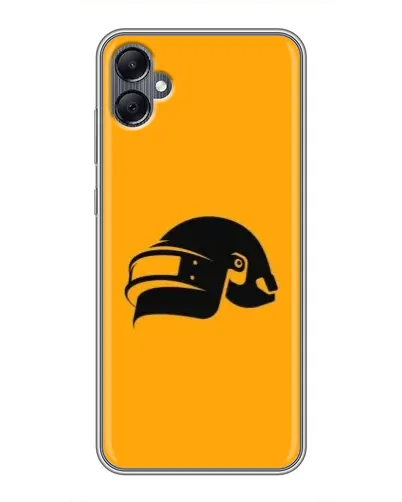Чехол для Samsung Galaxy A05 с картинкой «PUBG — золотой шлем»