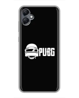 Чехол для Samsung Galaxy A05 с картинкой «PUBG — классический лого»