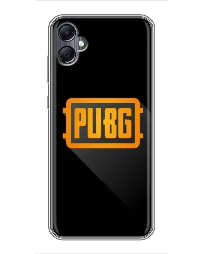 Чехол для Samsung Galaxy A05 с картинкой «PUBG — рамка лого»