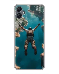 Чехол для Samsung Galaxy A05 с картинкой «PUBG — свободное падение»