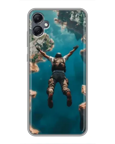 Чехол для Samsung Galaxy A05 с картинкой «PUBG — свободное падение»