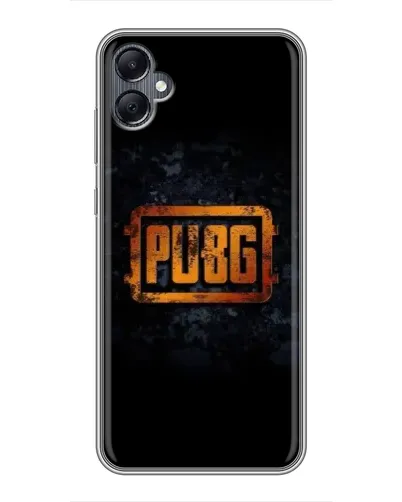 Чехол для Samsung Galaxy A05 с картинкой «PUBG — золотой логотип»