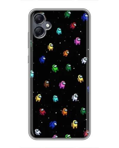 Чехол для Samsung Galaxy A05 с картинкой «Экипаж Among Us»