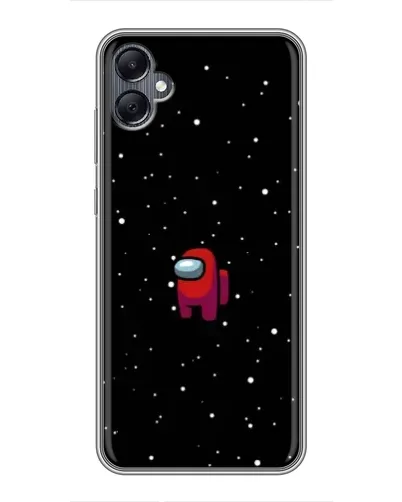 Чехол для Samsung Galaxy A05 с картинкой «Красный Among Us»