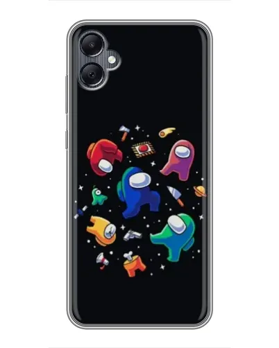 Чехол для Samsung Galaxy A05 с картинкой «Among Us космос»
