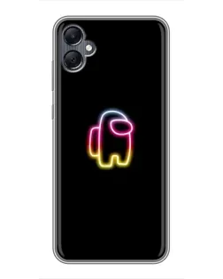 Чехол для Samsung Galaxy A05 с картинкой «Among Us градиент»