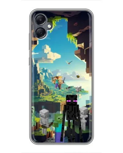 Чехол для Samsung Galaxy A05 с картинкой «Эндермен в лесу» Чехол для Samsung Galaxy A05 с картинкой «Эндермен в лесу»