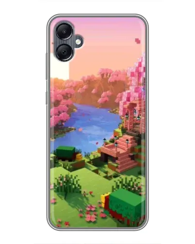 Чехол для Samsung Galaxy A05 с картинкой «Розовое дерево Minecraft» Чехол для Samsung Galaxy A05 с картинкой «Розовое дерево Minecraft»