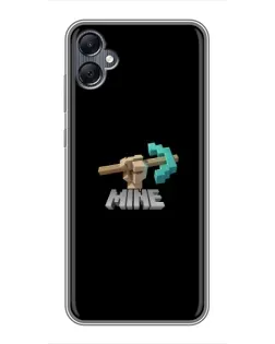 Чехол для Samsung Galaxy A05 с картинкой «Алмазная кирка»