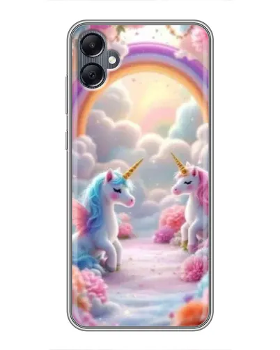 Чехол для Samsung Galaxy A05 с картинкой «Радуга и единороги» Чехол для Samsung Galaxy A05 с картинкой «Радуга и единороги»