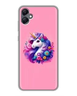 Чехол для Samsung Galaxy A05 с картинкой «Сказочный единорог»