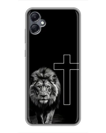 Чехол для Samsung Galaxy A05 с картинкой «Лев и Крест»