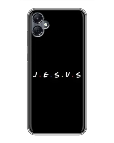 Чехол для Samsung Galaxy A05 с картинкой «Точки веры J.E.S.U.S.»