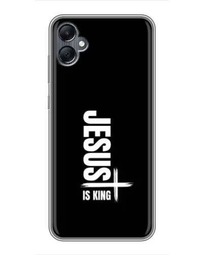 Чехол для Samsung Galaxy A05 с картинкой «Вертикаль веры Jesus»