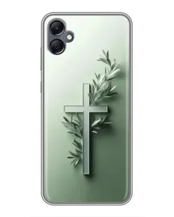 Чехол для Samsung Galaxy A05 с картинкой «Оливковая ветвь» Чехол для Samsung Galaxy A05 с картинкой «Оливковая ветвь»