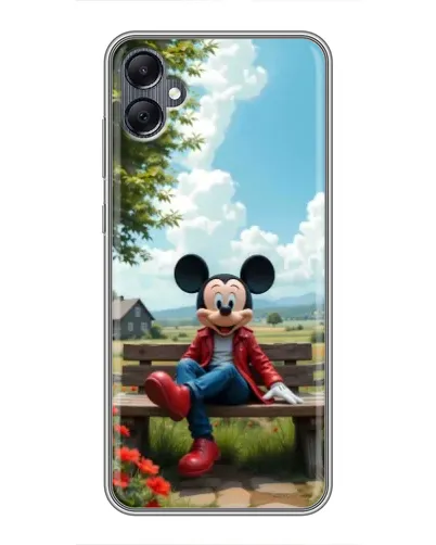 Чехол для Samsung Galaxy A05 с картинкой «Микки на скамейке» Чехол для Samsung Galaxy A05 с картинкой «Микки на скамейке»