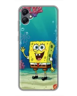 Чехол для Samsung Galaxy A05 с картинкой «Подводный привет»