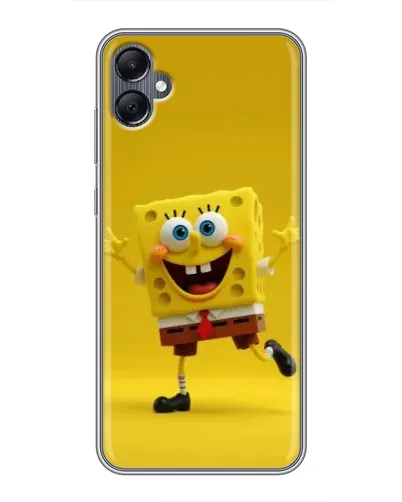 Чехол для Samsung Galaxy A05 с картинкой «Позитивный Губка Боб»