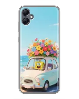 Чехол для Samsung Galaxy A05 с картинкой «Автомобильное путешествие»