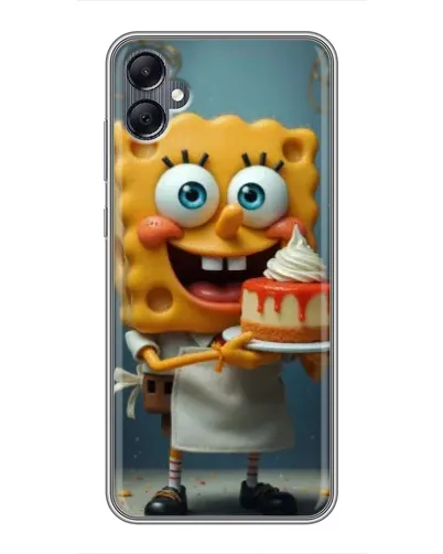 Чехол для Samsung Galaxy A05 с картинкой «Повар Спанч Боб»