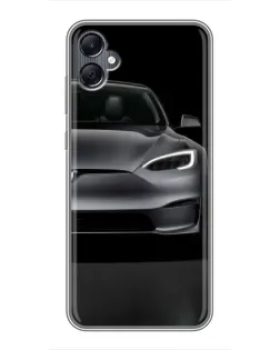 Чохол для Samsung Galaxy A05 з картинкою «Tesla Model S Look» Чохол для Samsung Galaxy A05 з картинкою «Tesla Model S Look»