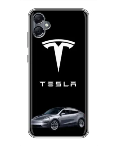 Чехол для Samsung Galaxy A05 с картинкой «Tesla Model Y»
