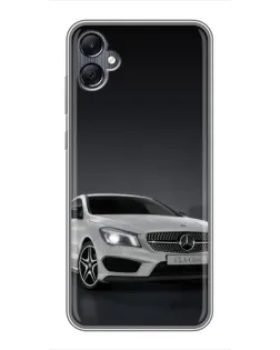 Чохол для Samsung Galaxy A05 з картинкою «Mercedes AMG GT Silver»