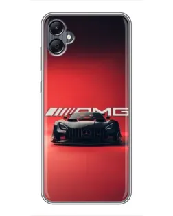 Чохол для Samsung Galaxy A05 з картинкою «Mercedes AMG — червона лінія»