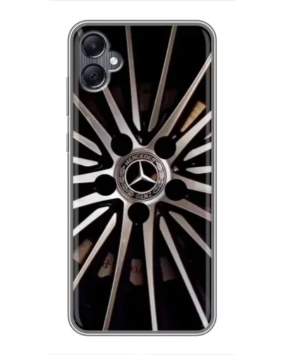 Чехол для Samsung Galaxy A05 с картинкой «Диск Mercedes»