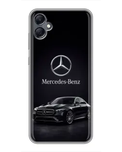 Чохол для Samsung Galaxy A05 з картинкою «Mercedes — решітка радіатора»