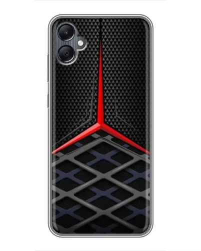Чохол для Samsung Galaxy A05 з картинкою «Mercedes Carbon Grid»