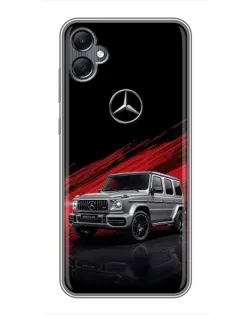 Чохол для Samsung Galaxy A05 з картинкою «Mercedes G-Class червоний»