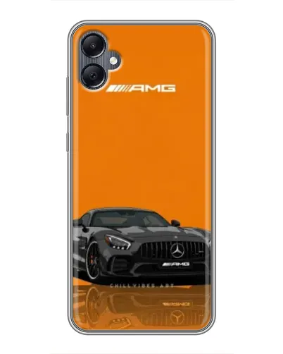 Чохол для Samsung Galaxy A05 з картинкою «Помаранчевий Mercedes AMG»